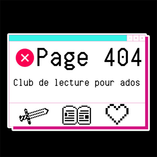 Page 404 Club de lecture pour ados