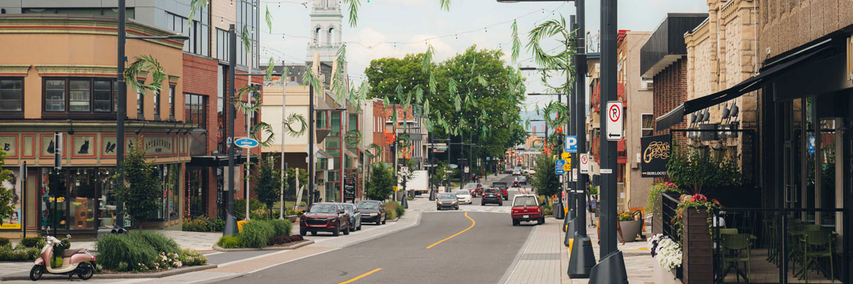 Centre-ville de Granby