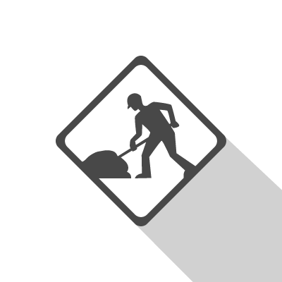 Info-travaux Homme avec une pelle