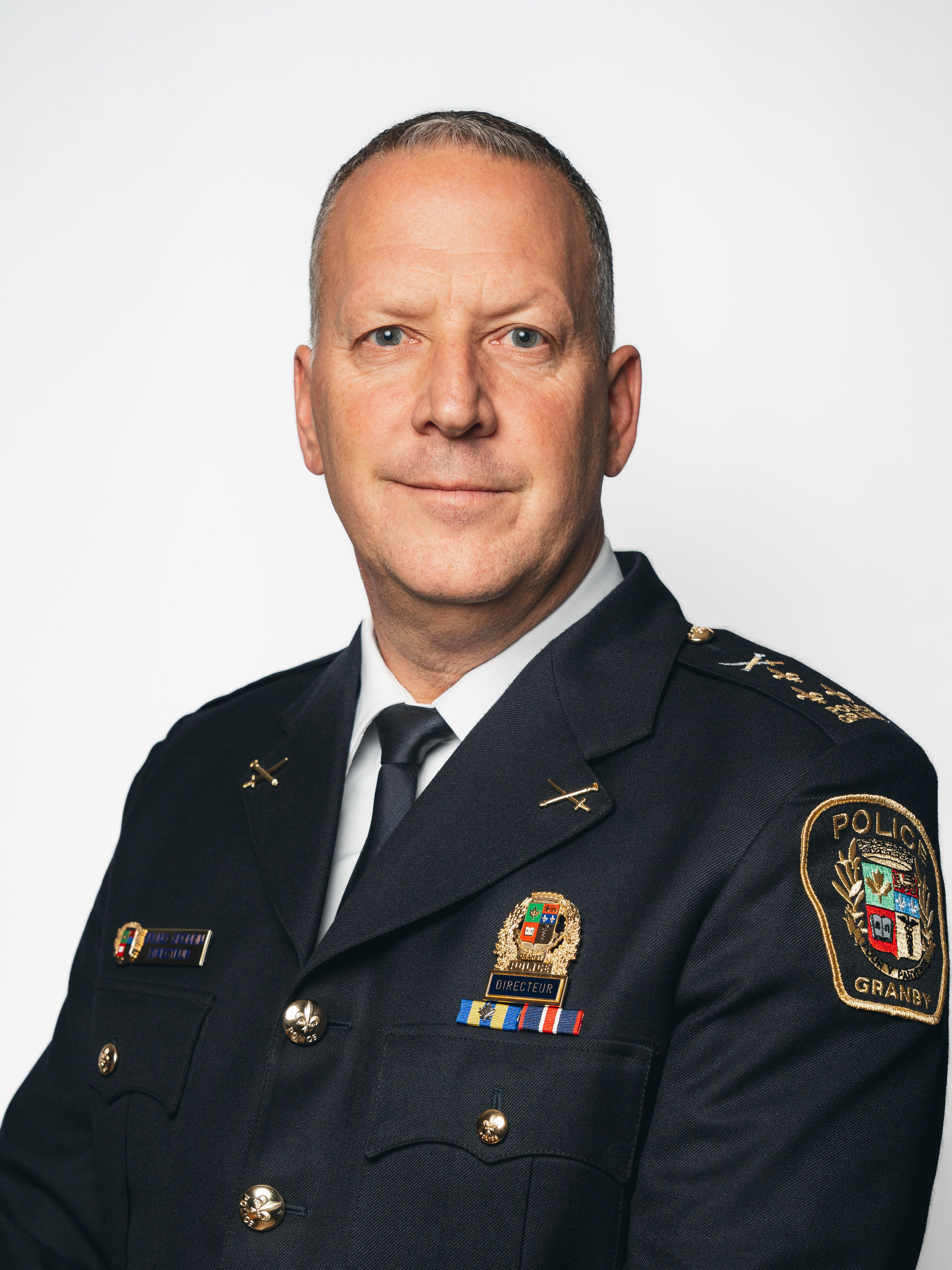 Bruno Grondin, directeur du Service de police de Granby