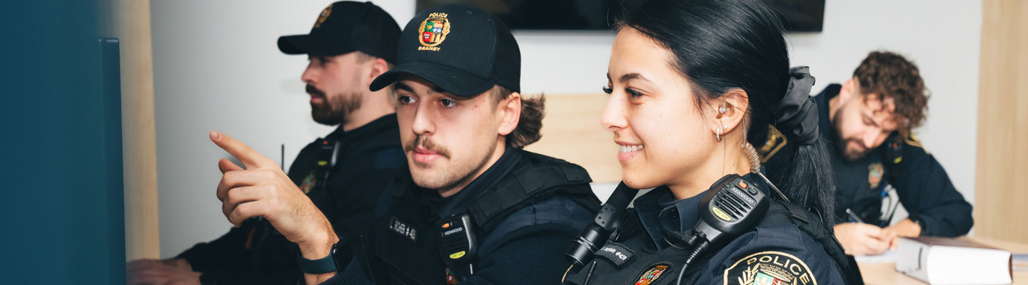 Policiers du Service de police de Granby