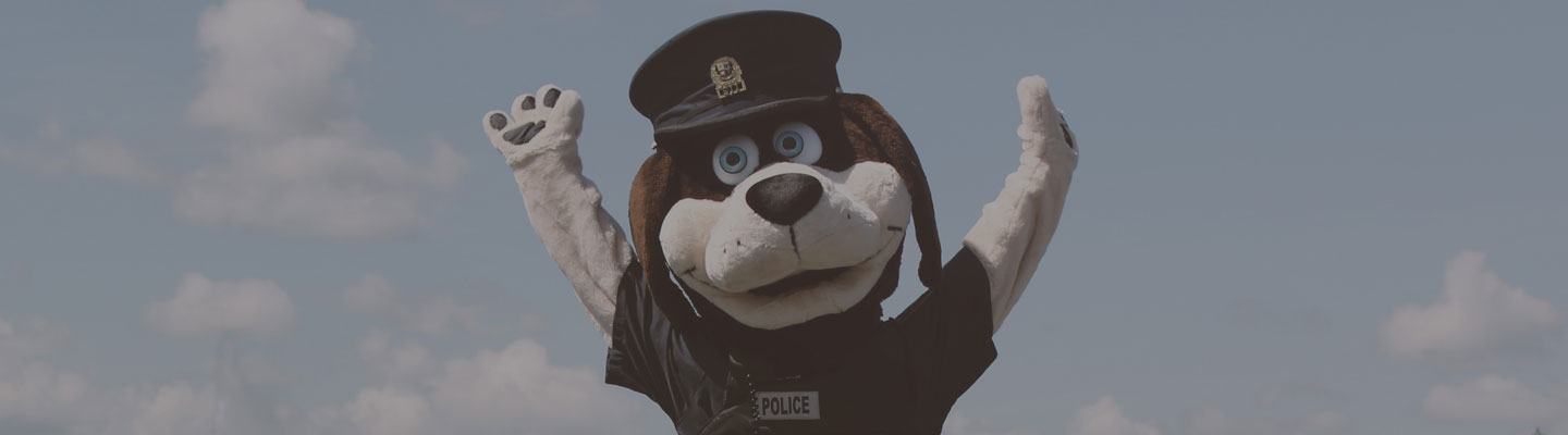 Mascotte du Service de police de Granby, Shérif