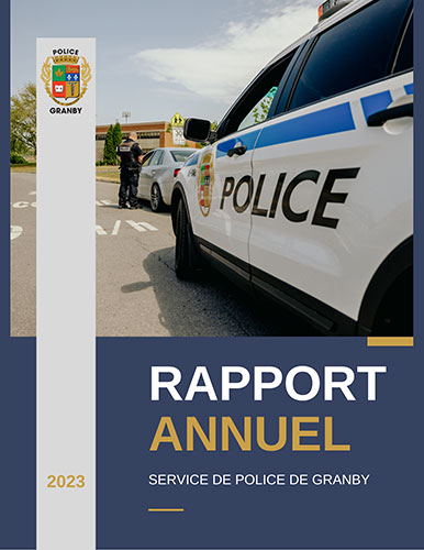 Rapport annuel Service de police 2023