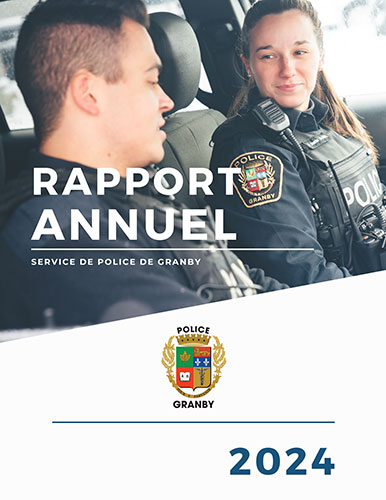 Rapport annuel Service de police 2024