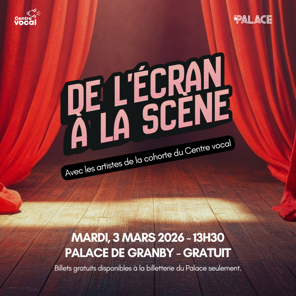 Spectacle au Palace intitulé « De l'écran à scène »