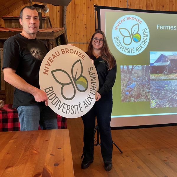 Biodiversité aux champs, fermes Beaudry