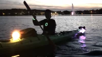 Kayak sur le lac Boivin