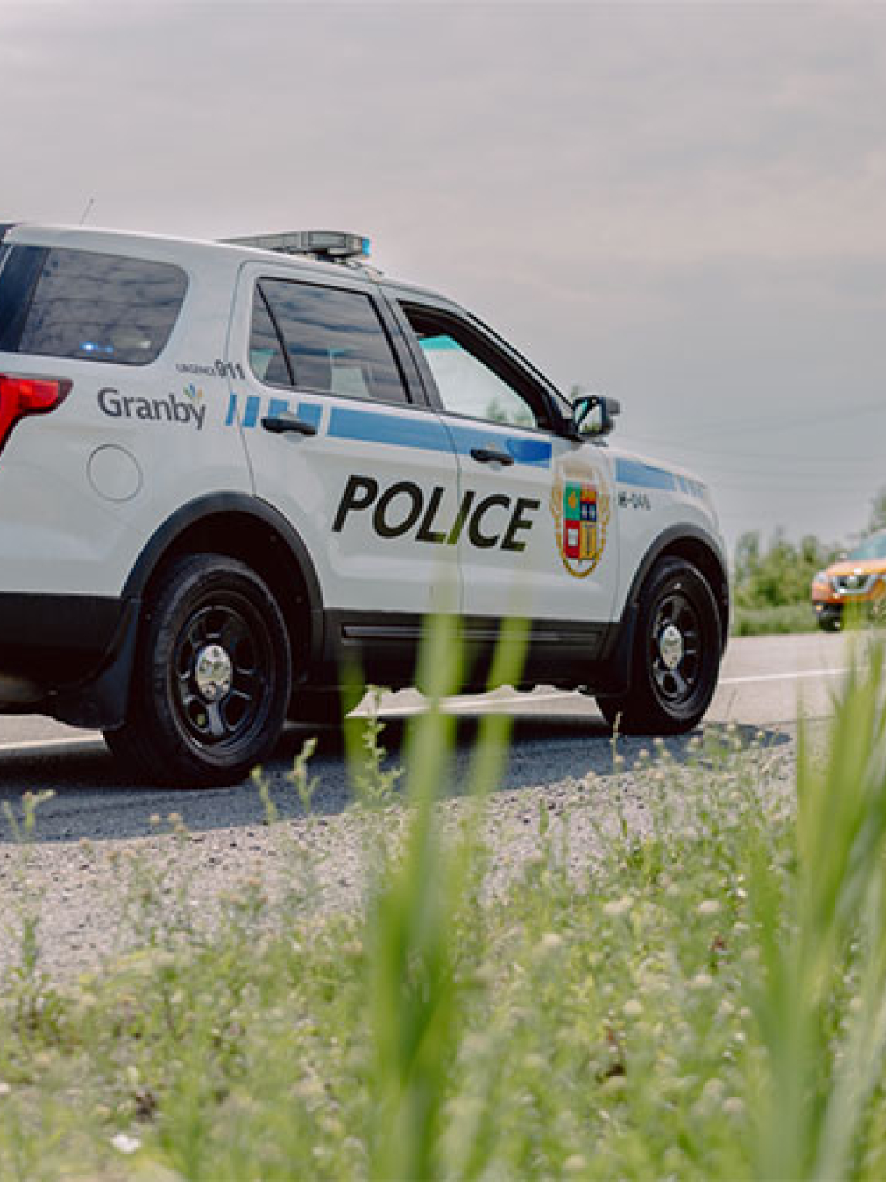 Voiture de police de Granby